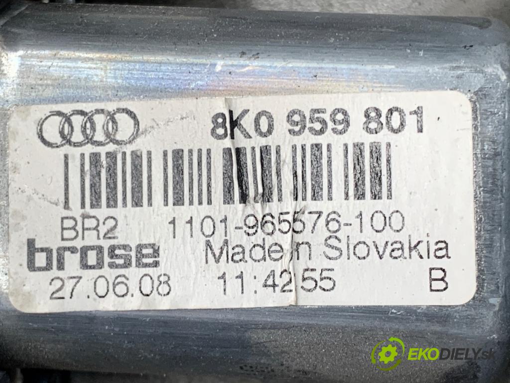 SKODA SUPERB II liftback 2008 125 kW 2.0 TDI 1968 mechanismus okna levý přední část 8K0959801
