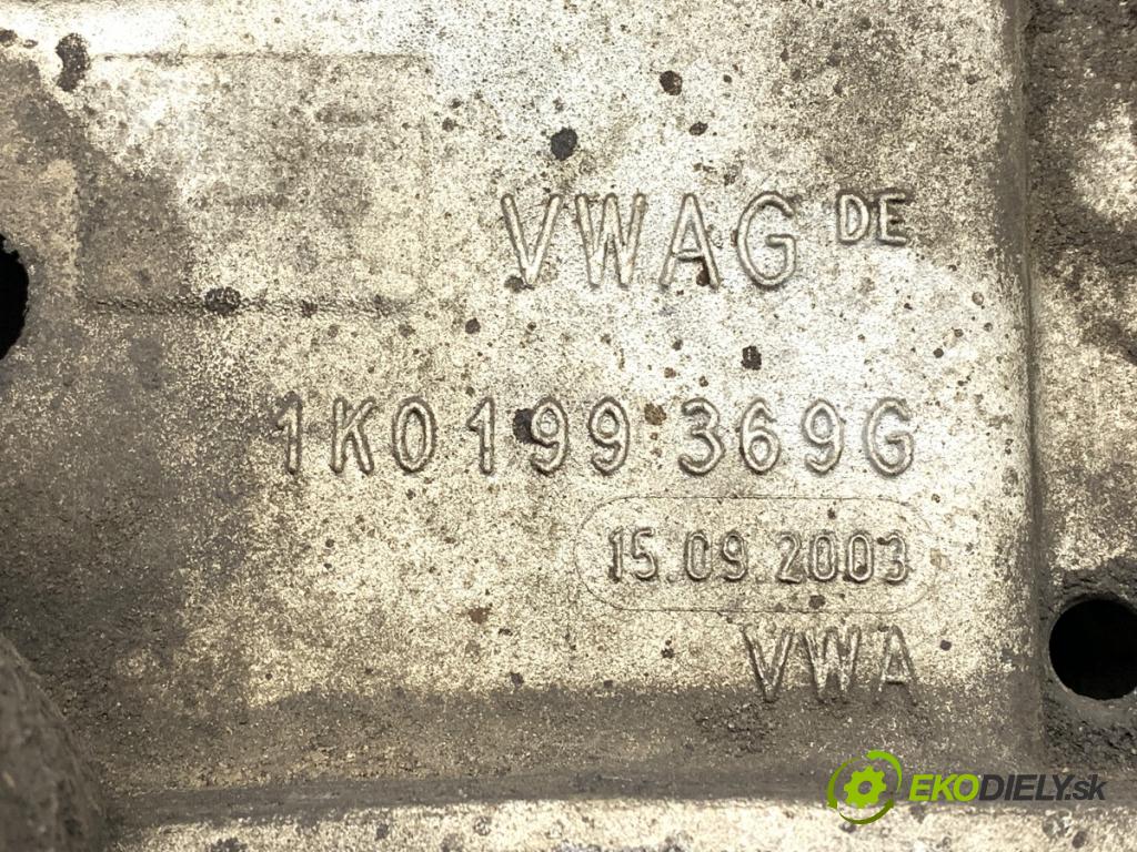 SKODA SUPERB II liftback 2008 125 kW 2.0 TDI 1968 výztuha pod motor 1K0199369G (Přední výztuha)