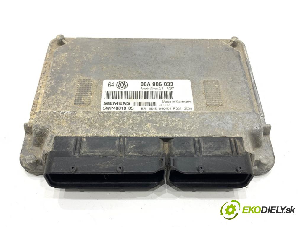 VW GOLF IV liftback 1999 74 kW 1.6 1595 riadiaca jednotka Motor 06A906033 (Riadiaca jednotka)
