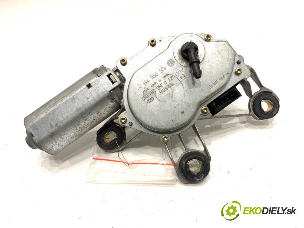 VW GOLF IV liftback 1999 74 kW 1.6 1595 motor stěračů zadní část 1J6955711C