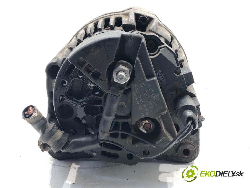 VW GOLF IV liftback 1999 74 kW 1.6 1595 Alternátor 028903028D (Alternátor)