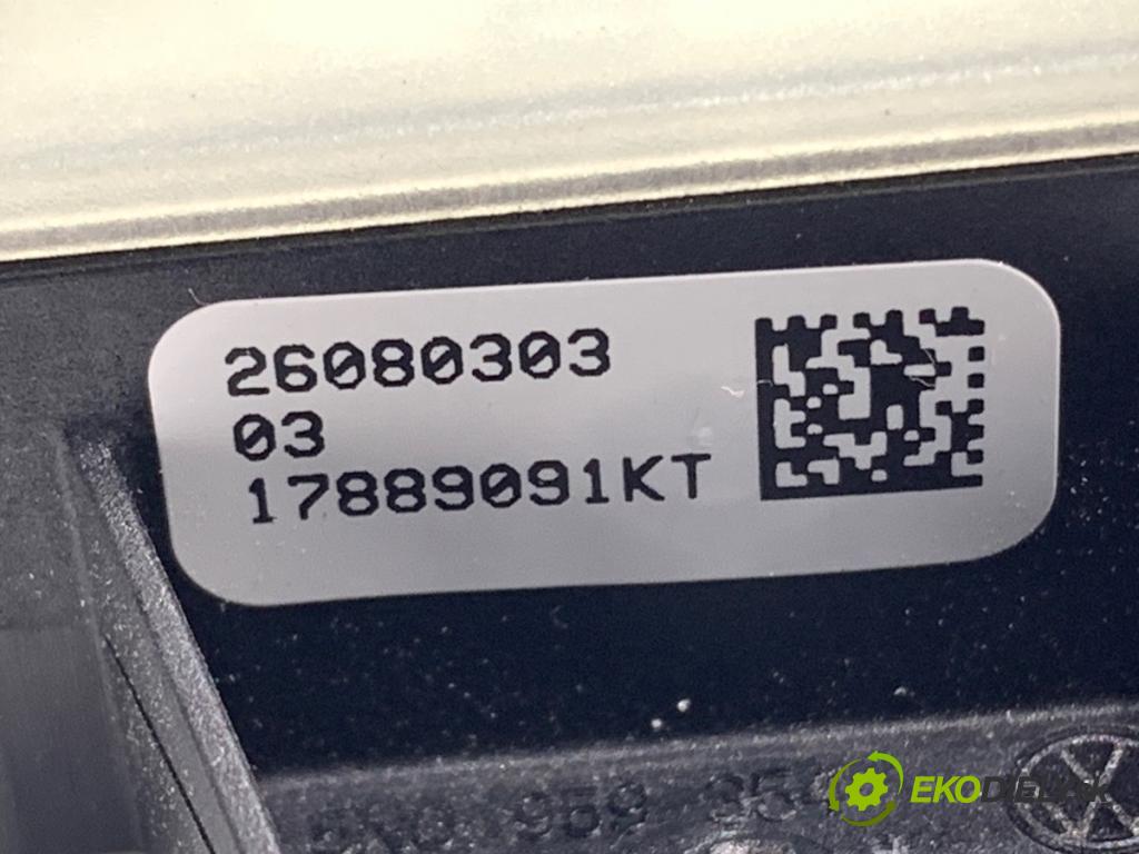 SKODA SUPERB II liftback 2008 125 kW 2.0 TDI 1968 Snímač nárazu 5N0959354 (Snímač nárazu)