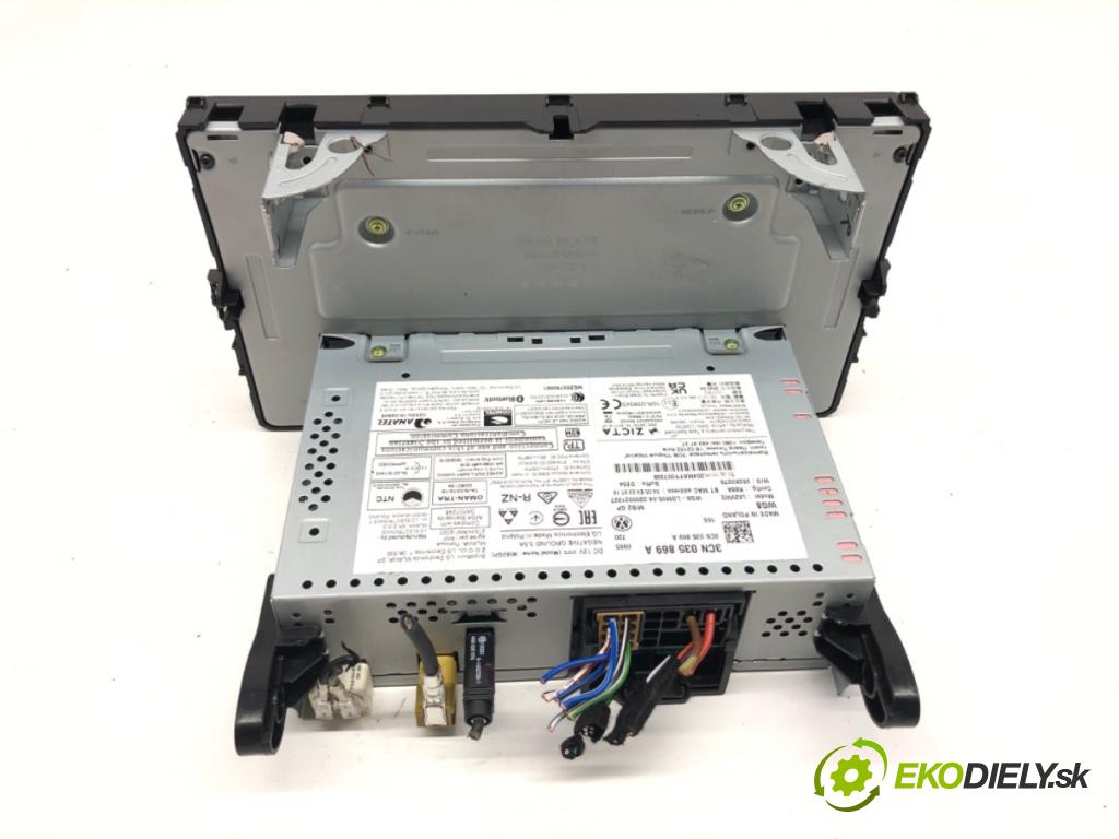VW PASSAT B8 Kombi 2022 110 kW 1.5 TSI 1495 RADIO 3CN035869A (Audio zariadenie)