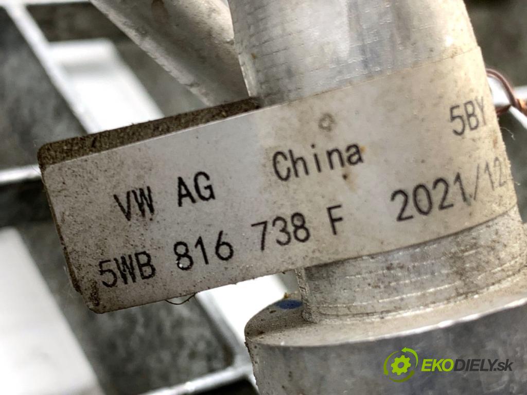 VW PASSAT B8 Kombi 2022 110 kW 1.5 TSI 1495 rúrka klimatizácie 5WB816738F (Rúrka klimatizácie)