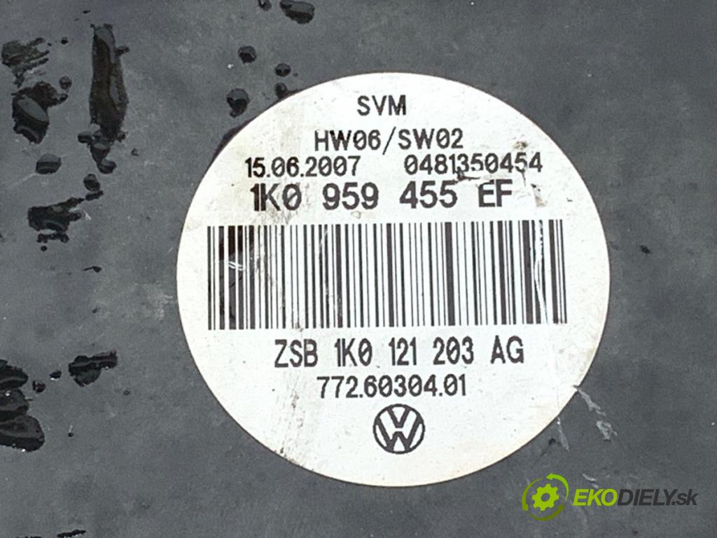 SEAT ALTEA nadwozie wielkoprzestrzenne (MPV) 2007 75 kW 1.6 LPG 1595 Ventilátor chladiča 1K0959455EF (Ventilátor)