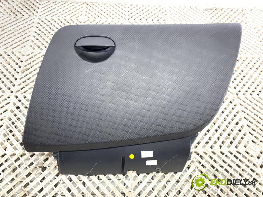 SEAT ALTEA nadwozie wielkoprzestrzenne (MPV) 2007 75 kW 1.6 LPG 1595 Priehradka, kastlík spolujazdca 5P1857103 (Priehradka (kastlík))