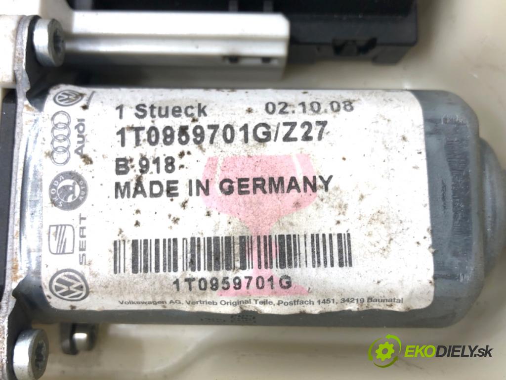 SEAT ALTEA nadwozie wielkoprzestrzenne (MPV) 2007 75 kW 1.6 LPG 1595 mechanismus okna levý přední část 1K0959793M