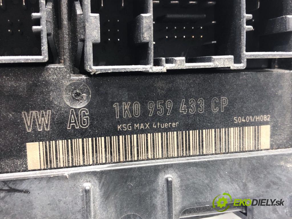 SEAT ALTEA nadwozie wielkoprzestrzenne (MPV) 2007 75 kW 1.6 LPG 1595 Modul komfortu 1K0959433CP (Modul komfortu)