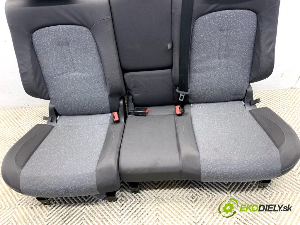 SEAT ALTEA nadwozie wielkoprzestrzenne (MPV) 2007 75 kW 1.6 LPG 1595 Sedadlo druhý rad