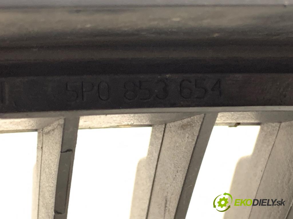 SEAT ALTEA nadwozie wielkoprzestrzenne (MPV) 2007 75 kW 1.6 LPG 1595 mřížka maska 5P0853654 (Mřížky (masky) chladičů)