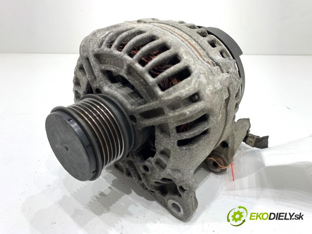 SEAT ALTEA nadwozie wielkoprzestrzenne (MPV) 2007 75 kW 1.6 LPG 1595 Alternátor 06F903023F (Alternátor)