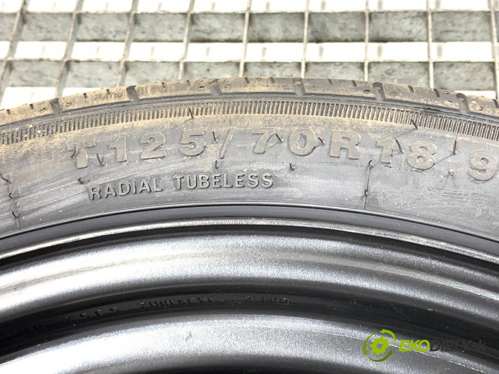 --- ---      koleso dojazdové 18 5X112 57,1 125/70 AUDI