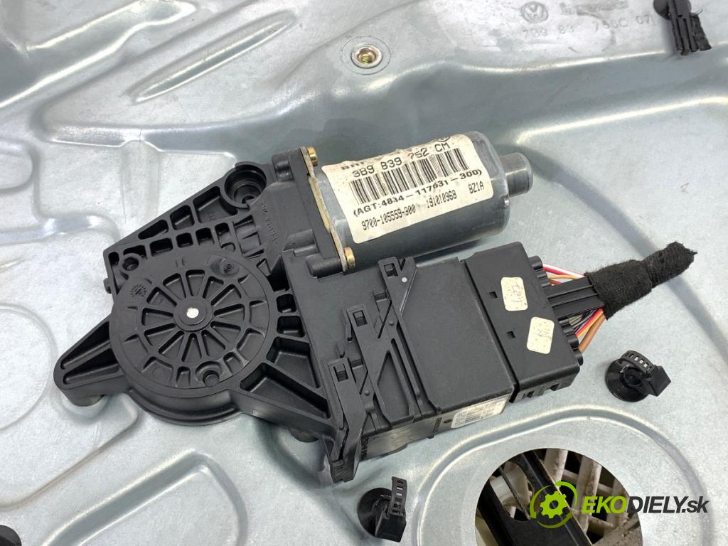 VW PASSAT B5 FL Kombi 2001 110 kW 1.8 T 20V 1781 mechanismus okna pravý zadní část 3B9839752CM