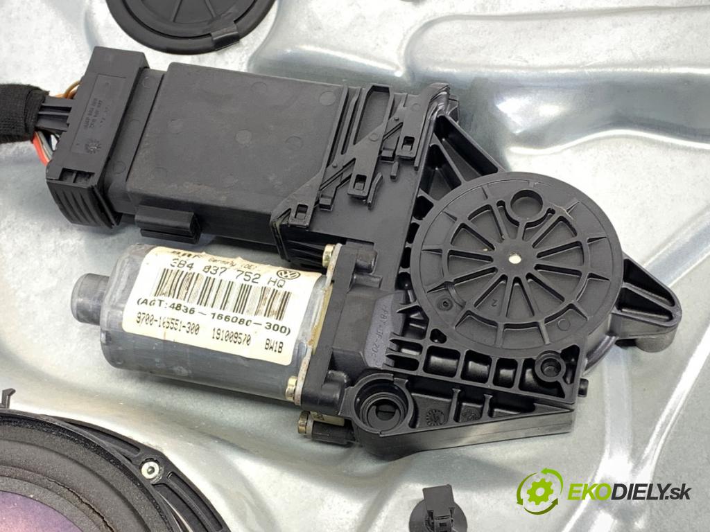 VW PASSAT B5 FL Kombi 2001 110 kW 1.8 T 20V 1781 mechanismus okna pravý přední část 3B4837752HQ