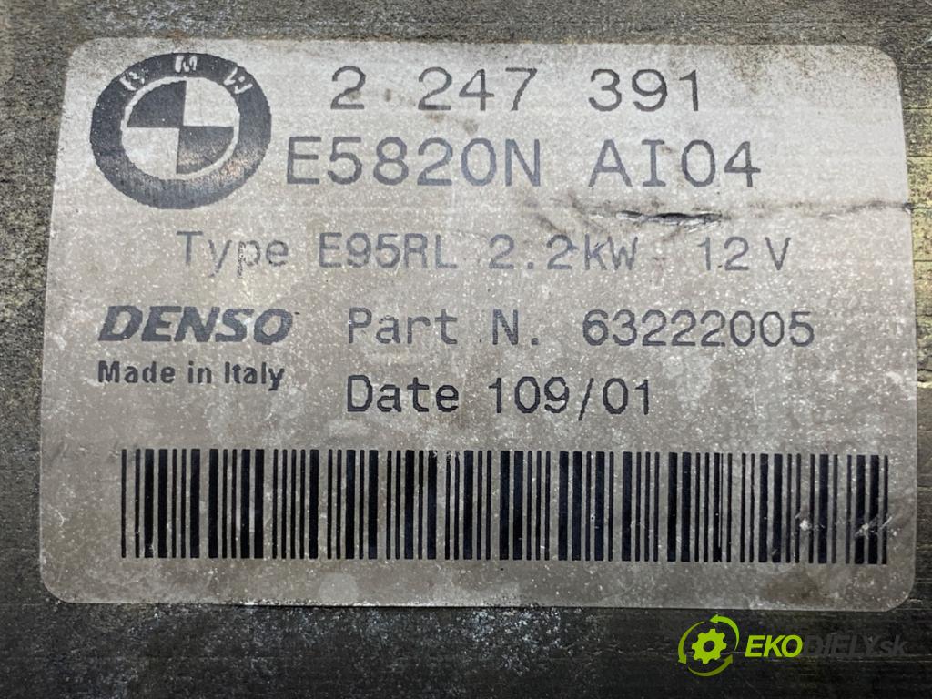 BMW E39 sedan 2001 142 kW 530 d 2926 Štartér 2247391 (Štartér)