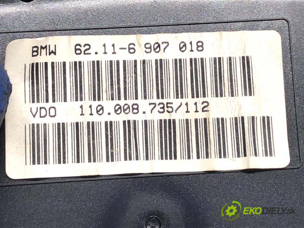 BMW E39 sedan 2001 142 kW 530 d 2926 Prístrojovka 6907018 (Prístrojová doska)