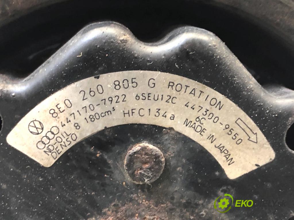 AUDI A4 B6 sedan 2001 96 kW 2.0 1984 Kompresor klimatizácie 8E0260805G (Kompresor klimatizácie)