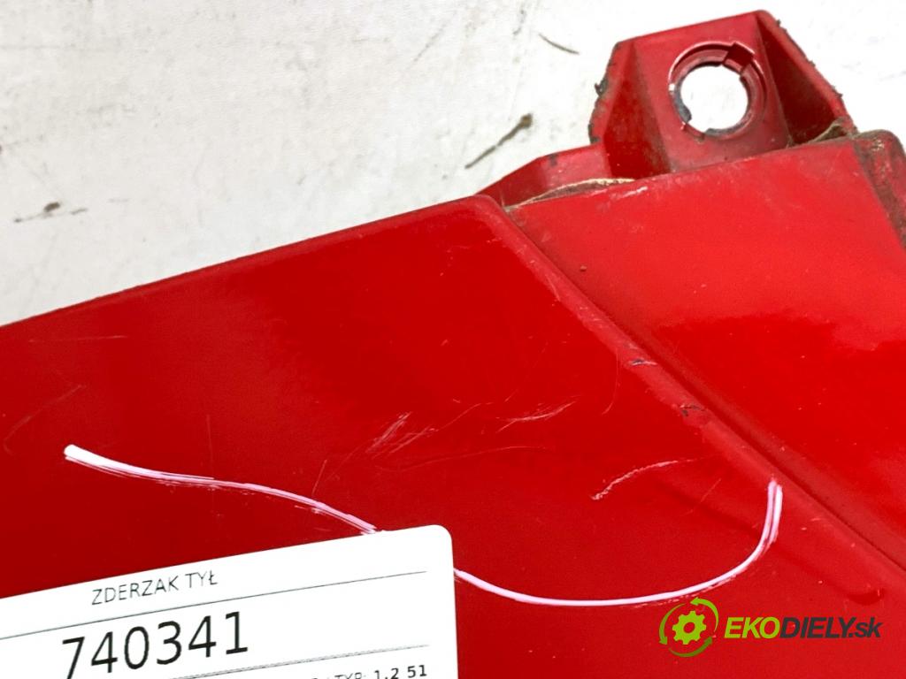 SEAT IBIZA IV liftback 2010 51 kW 1.2 1198 nárazník zadní část  (Ostatné)