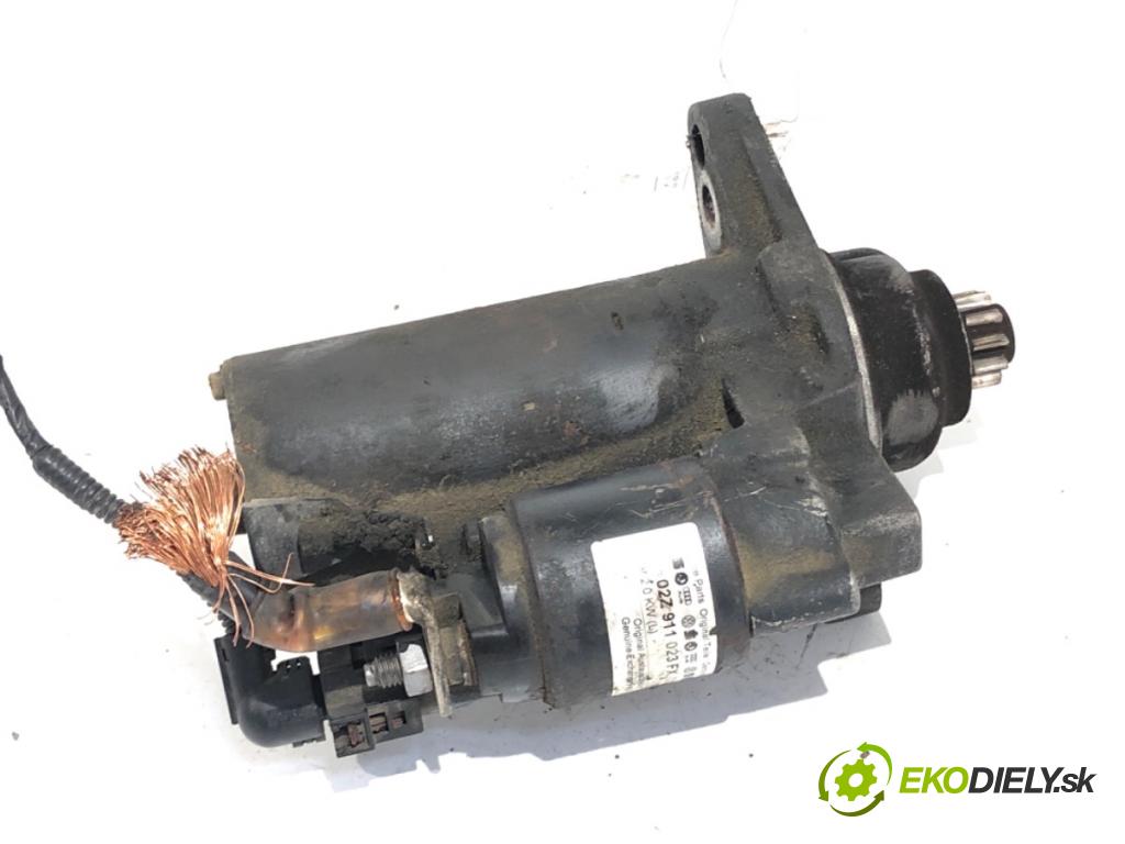 VW GOLF V liftback 2004 77 kW 1.9 TDI 1896 Štartér 02Z911023FX (Štartér)