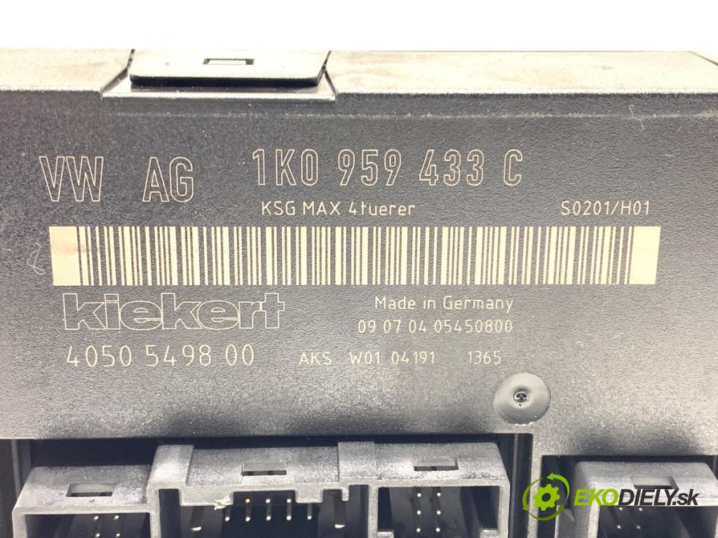 VW GOLF V liftback 2004 77 kW 1.9 TDI 1896 Modul komfortu 1K0959433C (Modul komfortu)