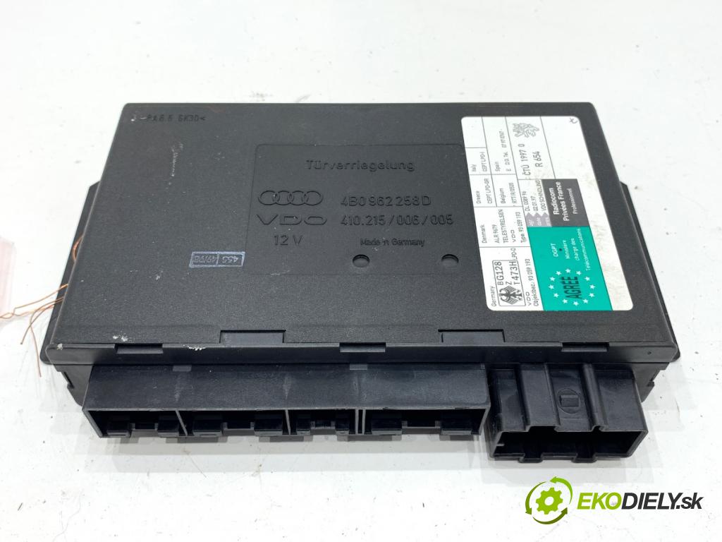 AUDI A6 C5 sedan 1998 142 kW 2.8 2771 modul komfortu 4B0962258D (Moduly komfortu)