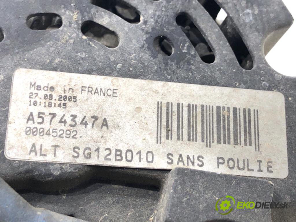 AUDI A6 C5 sedan 1998 142 kW 2.8 2771 Alternátor SG12B010 (Alternátor)
