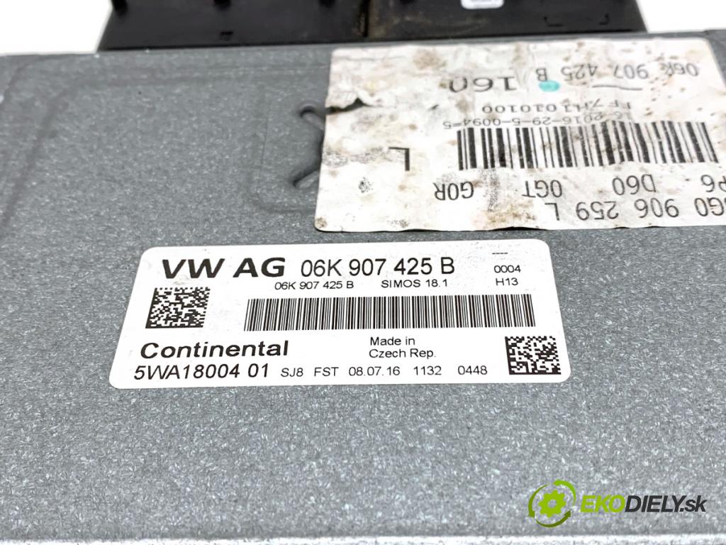 AUDI A3 8V sedan 2017 162 kW 2.0 TFSI quattro 1984 riadiaca jednotka Motor 06K907425B (Riadiaca jednotka)