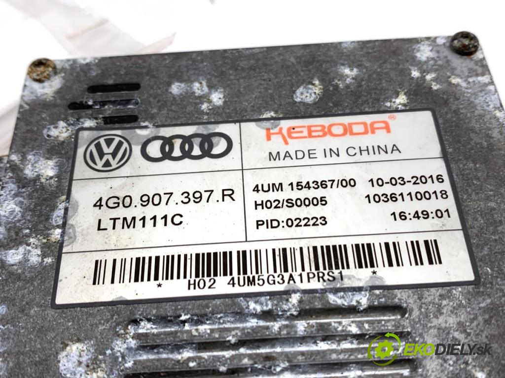 AUDI A3 8V sedan 2017 162 kW 2.0 TFSI quattro 1984 Menič XENON 4G0907397R (Riadiaca jednotka xenónu)