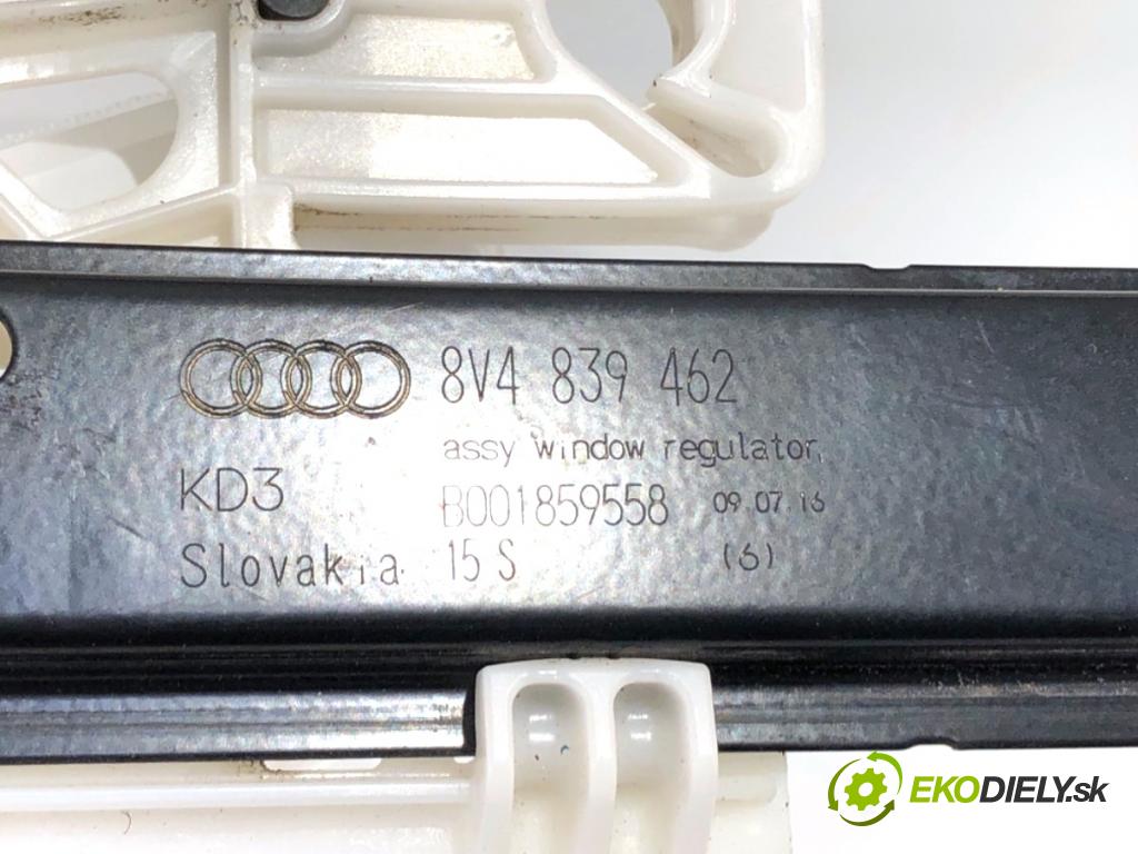 AUDI A3 8V sedan 2017 162 kW 2.0 TFSI quattro 1984 mechanismus okna pravý zadní část 8V4839462