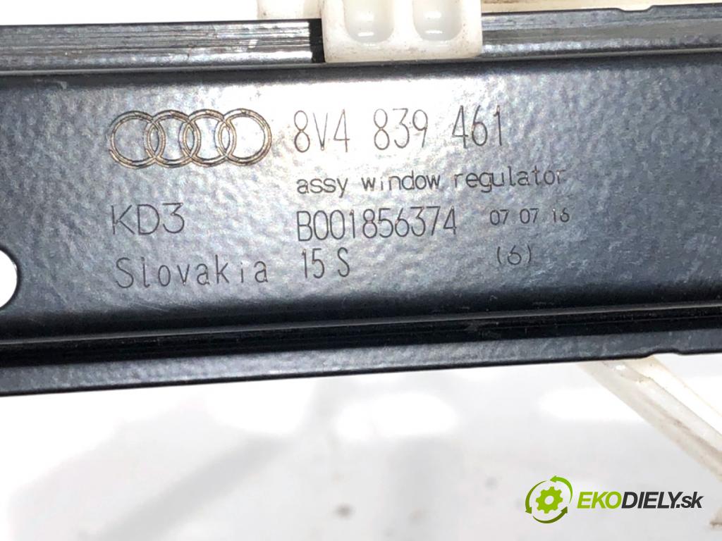 AUDI A3 8V sedan 2017 162 kW 2.0 TFSI quattro 1984 mechanismus okna levý zadní část 8V4839461