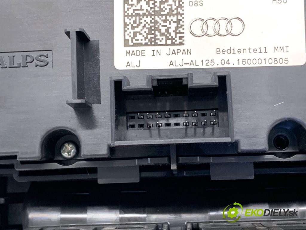 AUDI A3 8V sedan 2017 162 kW 2.0 TFSI quattro 1984 Panel ovládania radia 8V0919614BF (Prepínacie páčky pod volantom)