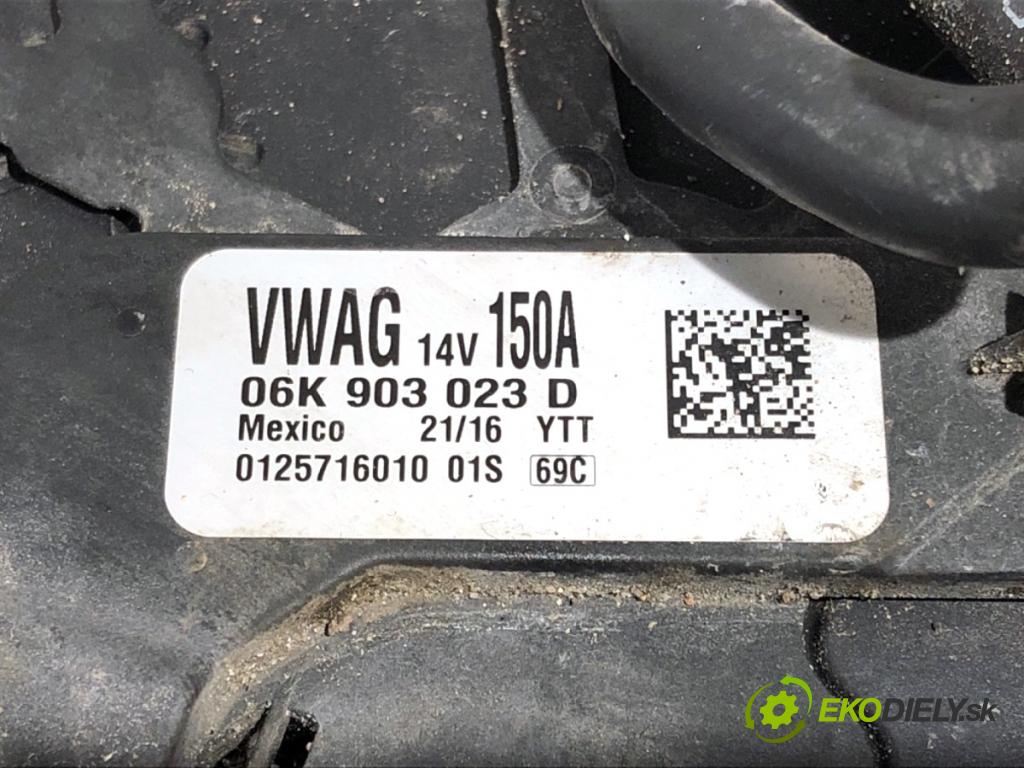 AUDI A3 8V sedan 2017 162 kW 2.0 TFSI quattro 1984 Alternátor 06K903023D (Alternátor)