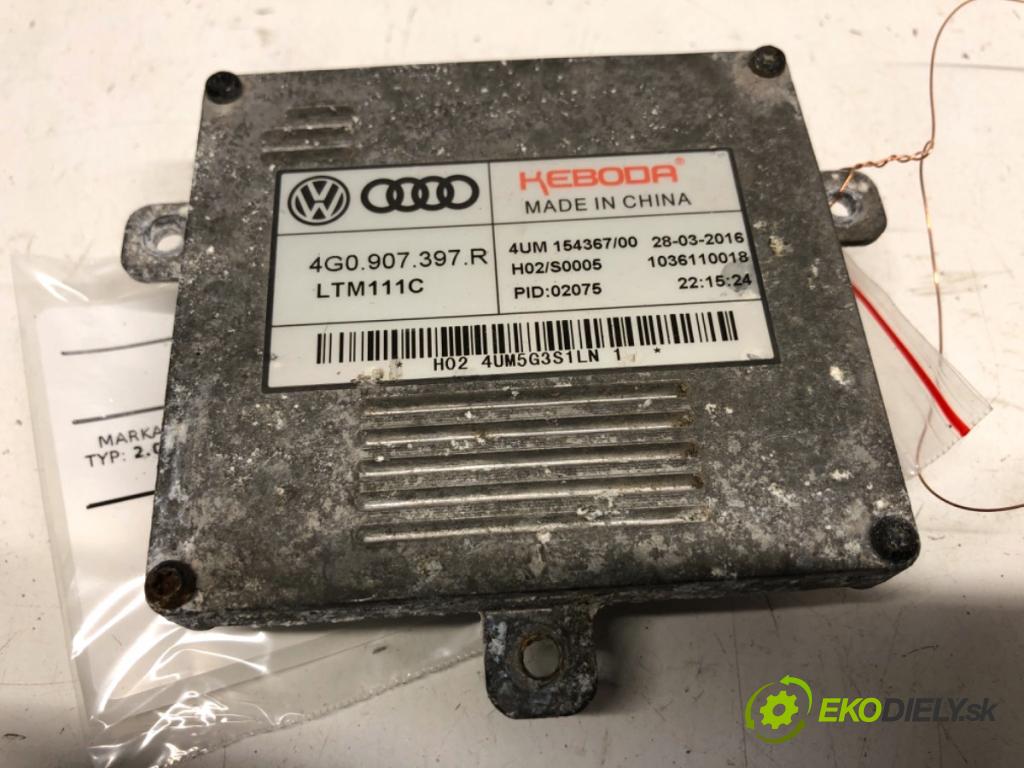 AUDI A3 8V sedan 2017 162 kW 2.0 TFSI quattro 1984 měnič XENON 4G0907397R (Měniče)