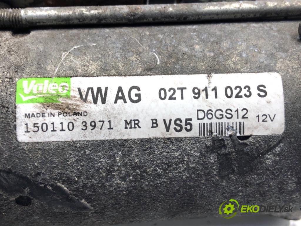 SEAT IBIZA IV liftback 2010 51 kW 1.2 1198 Štartér 02T911023S (Štartér)