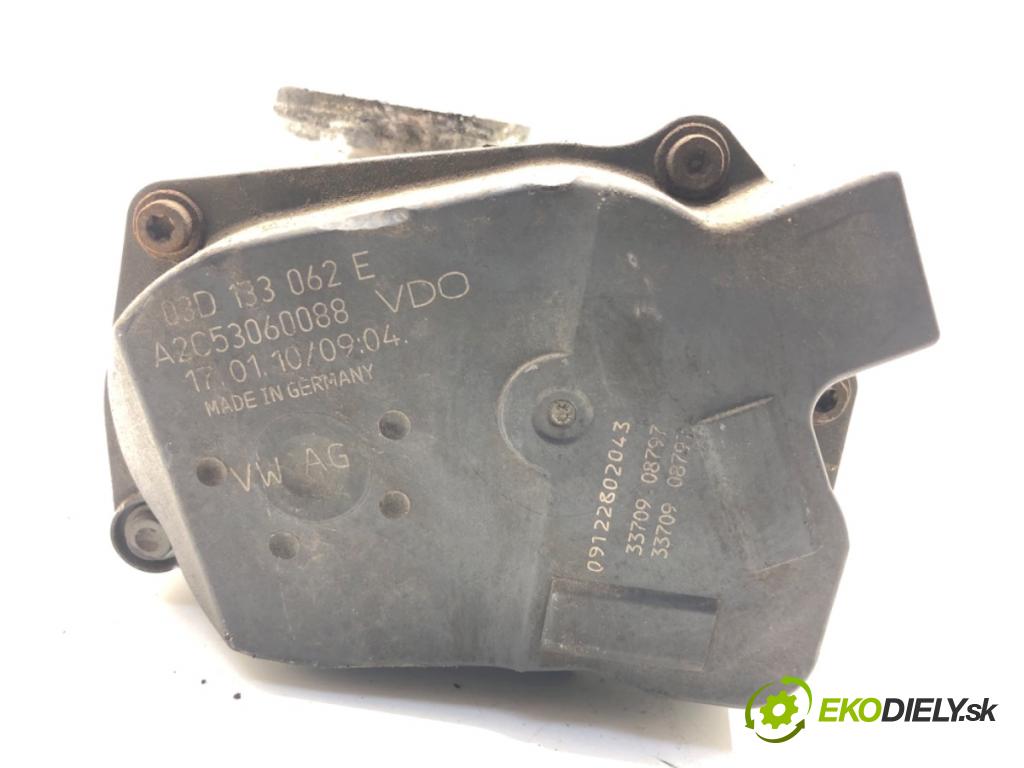 SEAT IBIZA IV liftback 2010 51 kW 1.2 1198 škrtíci klapka 03D133062E (Škrticí klapky)