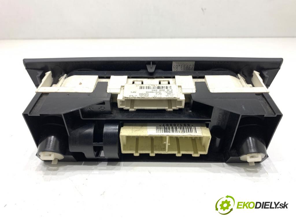 SEAT IBIZA IV liftback 2010 51 kW 1.2 1198 Panel ovládaní topení 6J0820045 (Ovládaní topení a přepínače)