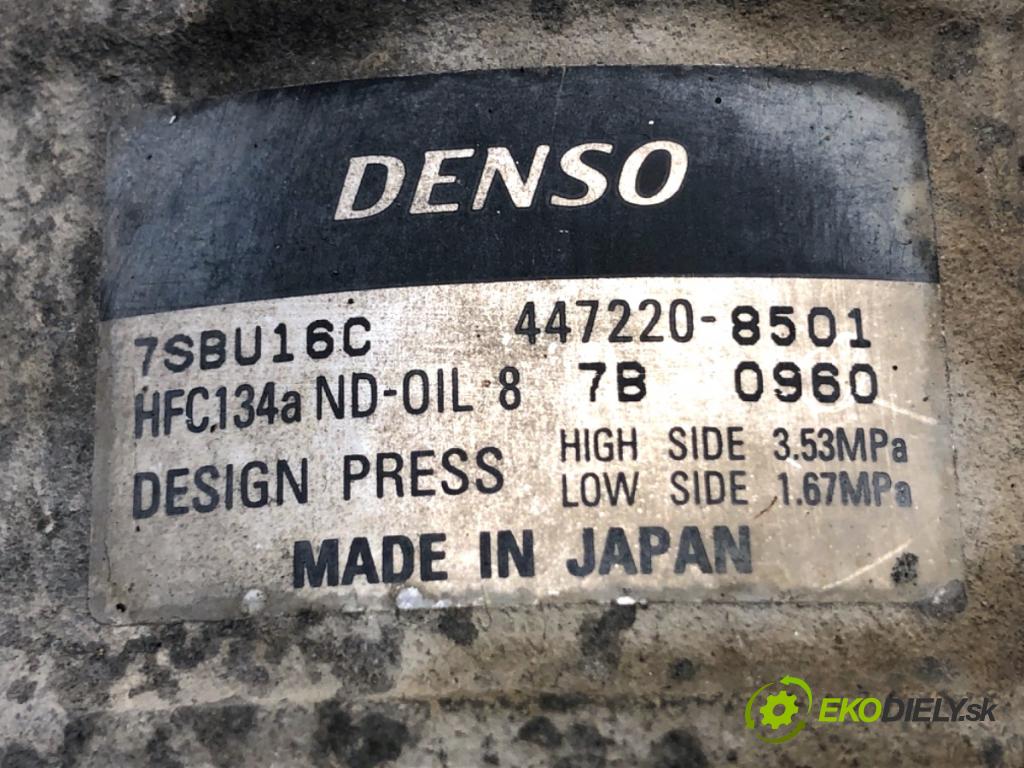 LAND ROVER FREELANDER I samochód terenowy zamknięty 2001 88 kW 1.8 i 16V 4x4 1796 Kompresor klimatizácie 447220-8501 (Kompresor klimatizácie)