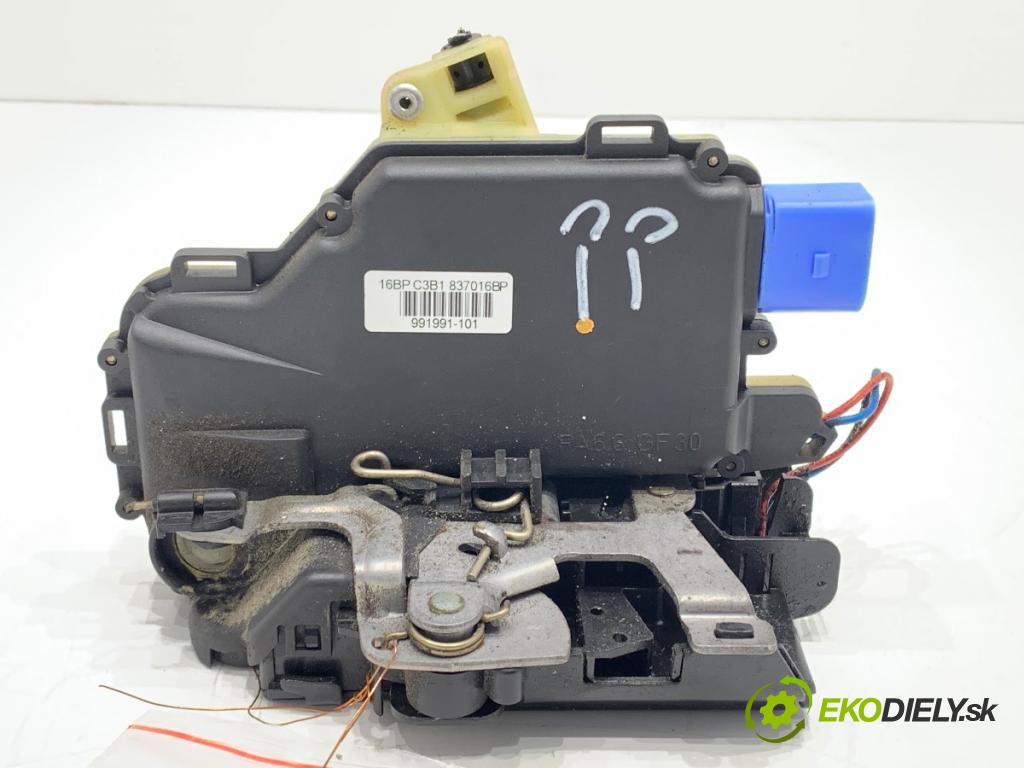 VW POLO IV 9N liftback 2006 51 kW 1.4 TDI 1422 zámok dveře pravý přední část 3B1837016BP