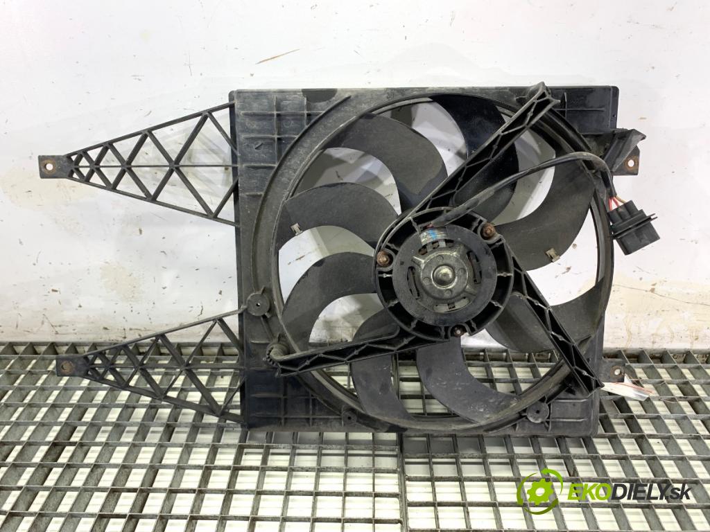 VW POLO IV 9N liftback 2006 51 kW 1.4 TDI 1422 Ventilátor chladiča 6Q0121207L (Ventilátor)