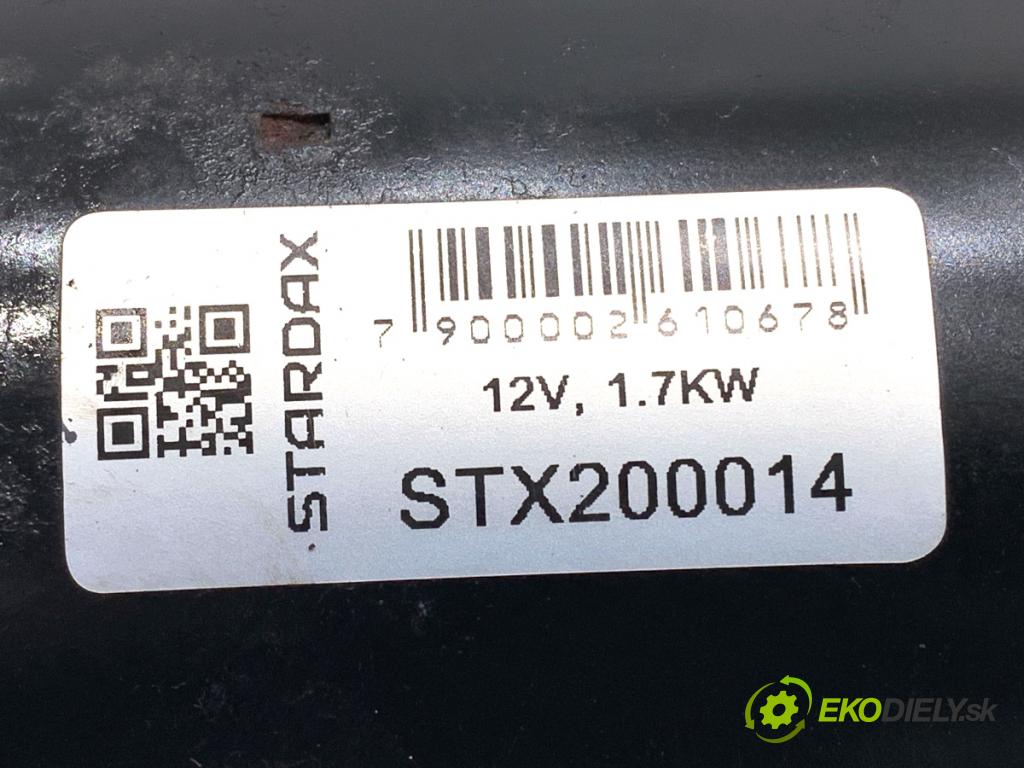 VW POLO IV 9N liftback 2006 51 kW 1.4 TDI 1422 Štartér STX200014 (Štartér)
