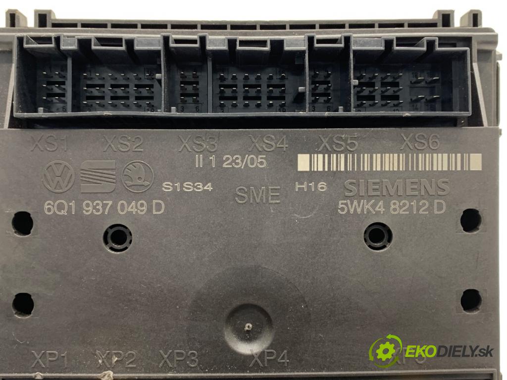 VW POLO IV 9N liftback 2006 51 kW 1.4 TDI 1422 Modul komfortu 6Q1937049D (Modul komfortu)