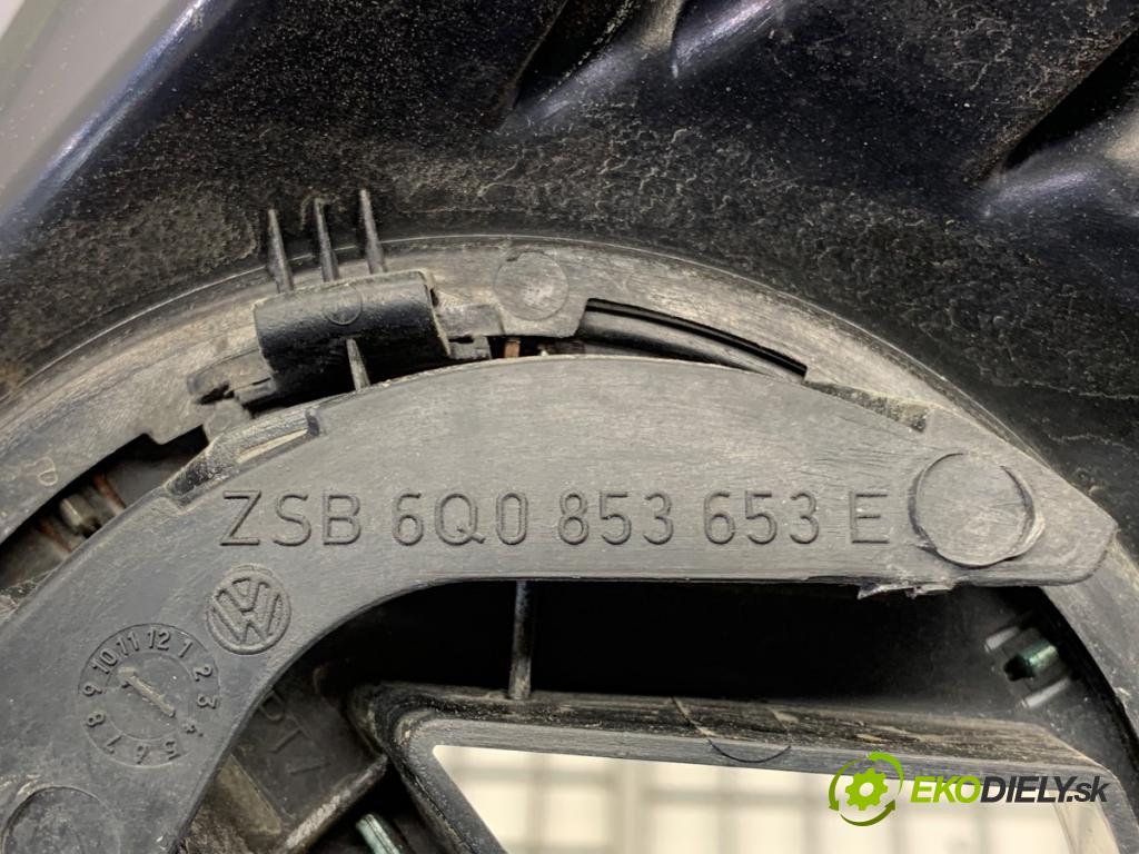 VW POLO IV 9N liftback 2006 51 kW 1.4 TDI 1422 mřížka maska 6Q0853653E (Mřížky (masky) chladičů)