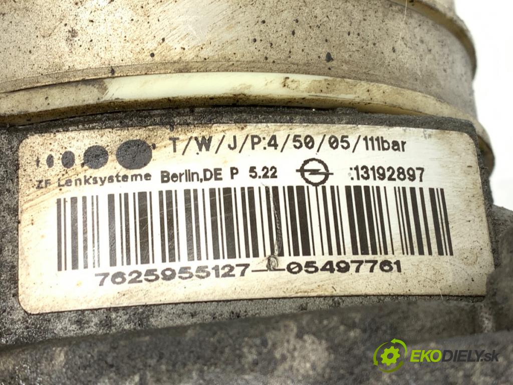 OPEL ZAFIRA B Nadwozie pełne/minivan 2006 110 kW 1.9 CDTI VAN (M75) 1910 Pumpa servočerpadlo 13192897 (Servočerpadlo)