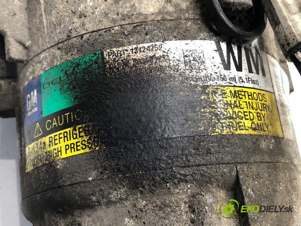 OPEL ZAFIRA B Nadwozie pełne/minivan 2006 110 kW 1.9 CDTI VAN (M75) 1910 Kompresor klimatizácie 13124752 (Kompresor klimatizácie)