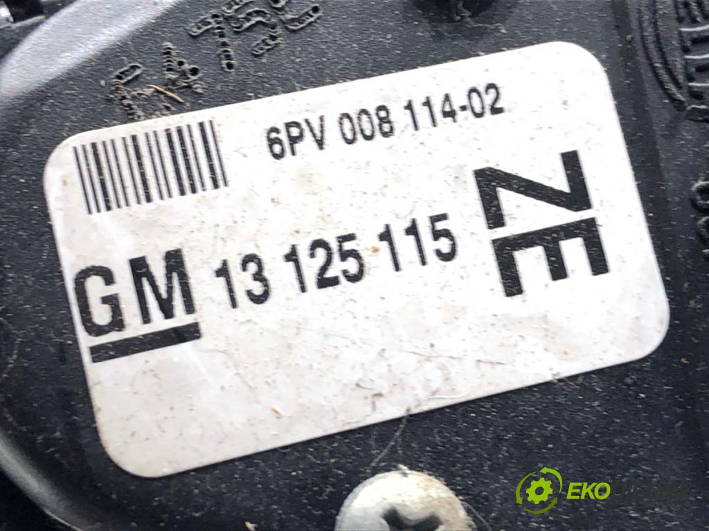 OPEL ZAFIRA B Nadwozie pełne/minivan 2006 110 kW 1.9 CDTI VAN (M75) 1910 Potenciometer plynu 13125115 (Potenciometer plynového pedálu)