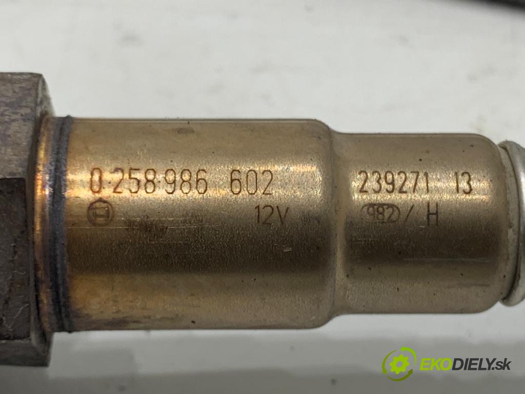 TOYOTA COROLLA E12 liftback 2003 81 kW 1.6 VVT-i (ZZE121_) 1598 sonda lambda predný 0258986602 (Lambda sonda)