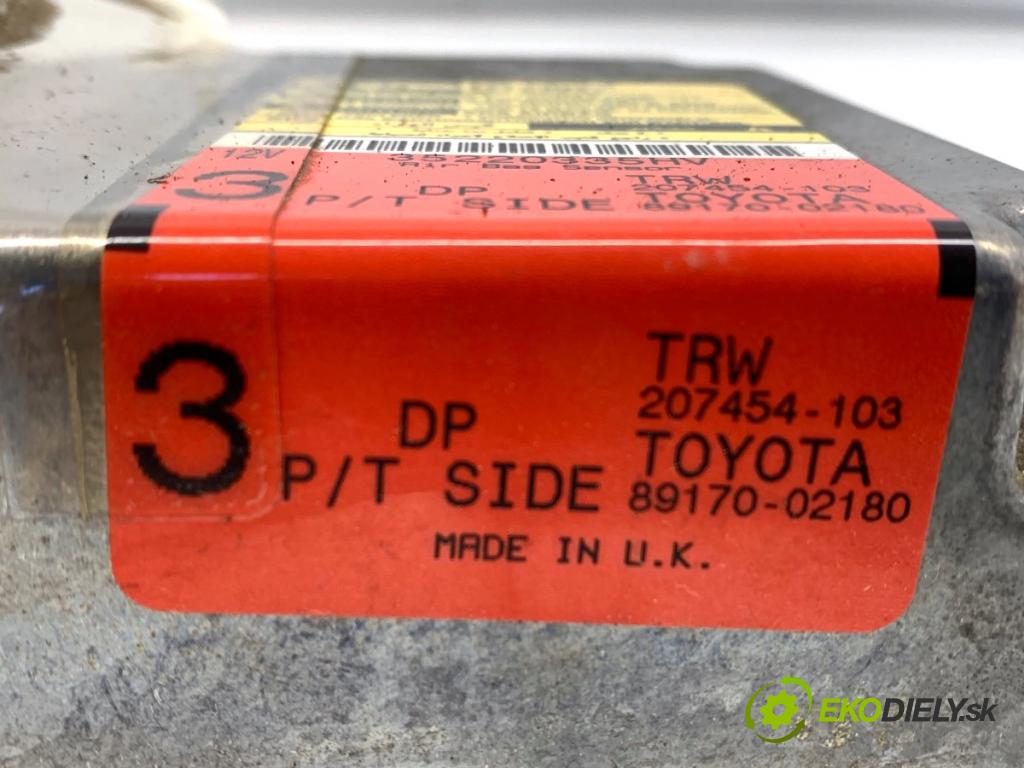 TOYOTA COROLLA E12 liftback 2003 81 kW 1.6 VVT-i (ZZE121_) 1598 senzor airbag 89170-02180 (Snímač)