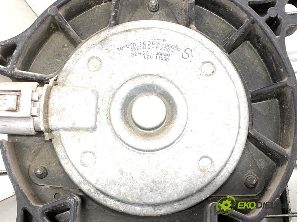 TOYOTA YARIS III liftback 2016 73 kW 1.3 (NSP130_) 1329 ventilátor chladiče MF422750-6442 (Ventilátory)