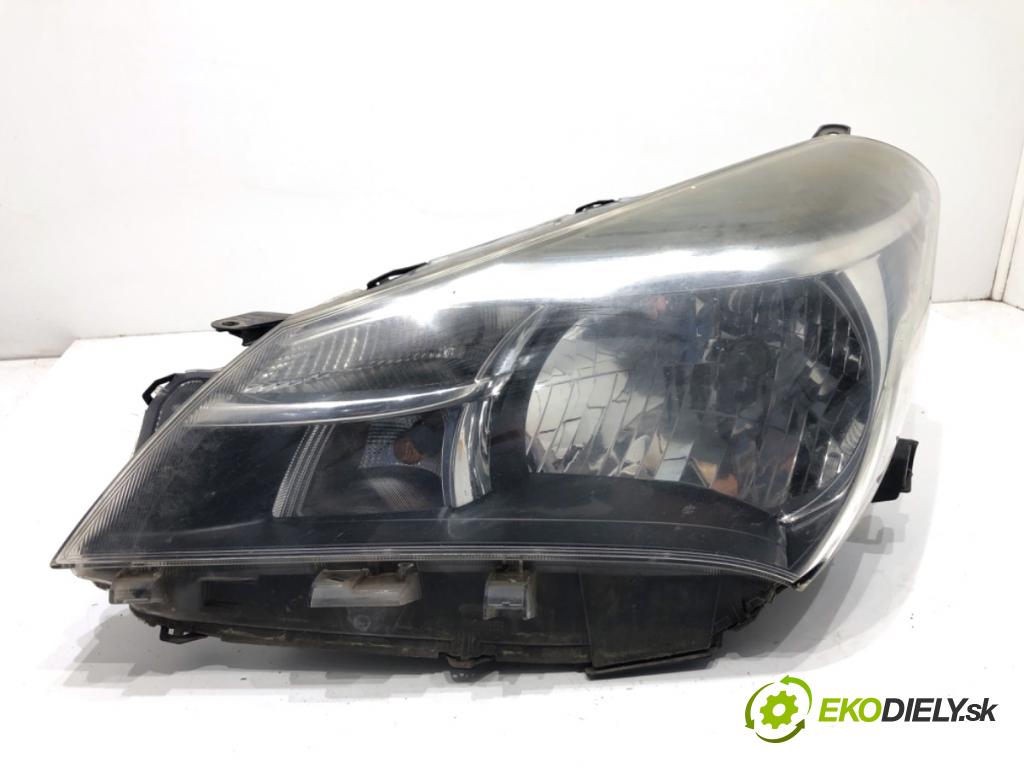 TOYOTA YARIS III liftback 2016 73 kW 1.3 (NSP130_) 1329 Svetlomet ľavy predný 