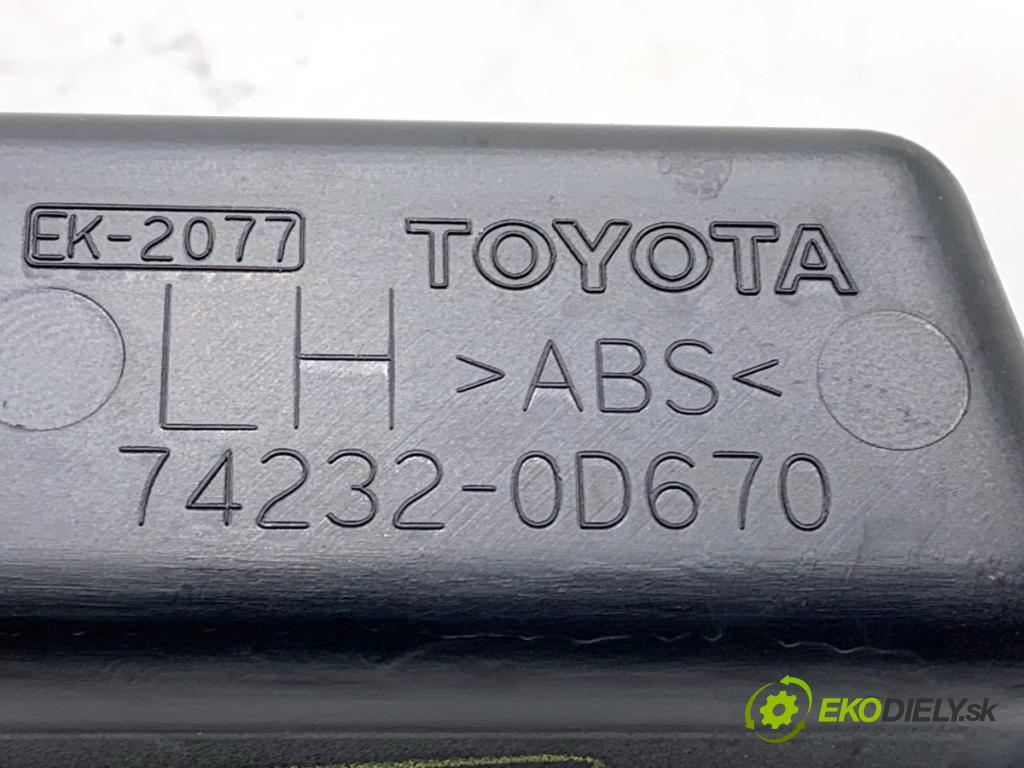 TOYOTA YARIS III liftback 2016 73 kW 1.3 (NSP130_) 1329 Prepínač okien 74232-0D670 (Prepínacie páčky pod volantom)